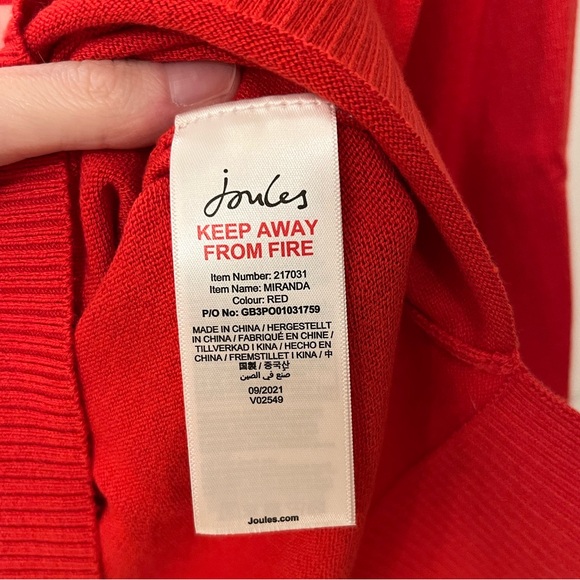 NWOT Joules Miranda Intarsia Knit Jumper/Sweater (with Black Lab!) - Picture 10 of 14